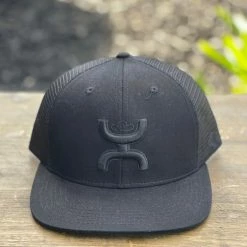 Guadalajara Western Wear Hooey Black / Black Trucker Snapback