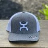 Guadalajara Western Wear Hooey Grey/White Flex-Fit Cap Accessories 2 Guadalajara Western Wear Hooey Grey/White Flex-Fit Cap Accessories
