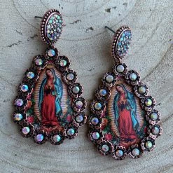 Guadalajara Western Wear Virgencita Gold