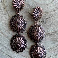 Guadalajara Western Wear Bronze Long Stud