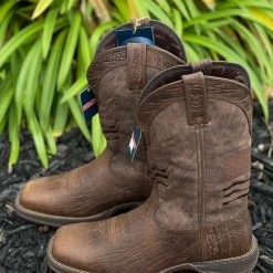 Ariat Men Rebel Distressed Flag Embroidery Durango Western Boot