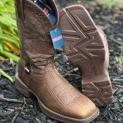 Ariat Men Rebel Distressed Flag Embroidery Durango Western Boot