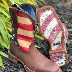 Ariat Rebel Patriotic Pull-On Durango Western Boot