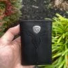 Guadalajara Western Wear Accessories Ariat Mens Black/Silver Tri-Fold Case