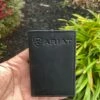 Guadalajara Western Wear Accessories Ariat Mens Black Suede Tri-Fold Wallet