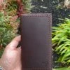 Guadalajara Western Wear Ariat Mens Umber Suede Rodeo Wallet/Checkbook Cover Accessories