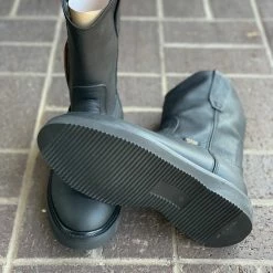 Guadalajara Western Wear Original Michel Boots Men's Pull On Work Boot Black Soft Toe