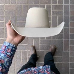 Guadalajara Western Wear Men Renegado 6x Silverbelly Fur Felt Cowboy Hat (EXCLUSIVE ITEM) 9 Guadalajara Western Wear Men Renegado 6x Silverbelly Fur Felt Cowboy Hat (EXCLUSIVE ITEM)
