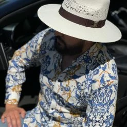 Guadalajara Western Wear Lorenzo Royal Palm Straw Hat Men