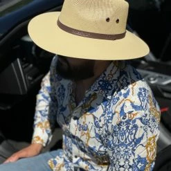 Guadalajara Western Wear Explorer Tombstone Straw Hat (Sand / Arena) Men