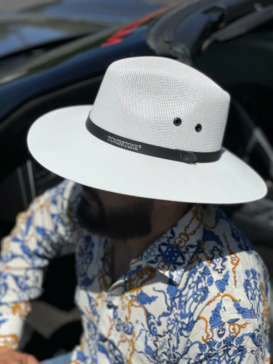 Guadalajara Western Wear Explorer Tombstone Straw Hat (White/Blanco) Men 3 Guadalajara Western Wear Explorer Tombstone Straw Hat (White/Blanco) Men