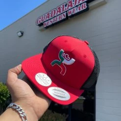 Guadalajara Western Wear Hooey Boquillas Red/Blk Cap Accessories