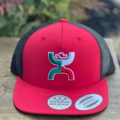 Guadalajara Western Wear Hooey Boquillas Red/Blk Cap Accessories