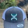 Guadalajara Western Wear Hooey Sterling Teal/Grey Cap Accessories 1 Guadalajara Western Wear Hooey Sterling Teal/Grey Cap Accessories