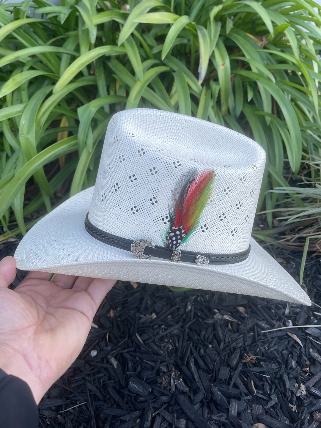 Guadalajara Western Wear Tombstone 30x El Viejon Flower Crown (Copa Alta) Cowboy Straw Hat Men 7 Guadalajara Western Wear Tombstone 30x El Viejon Flower Crown (Copa Alta) Cowboy Straw Hat Men