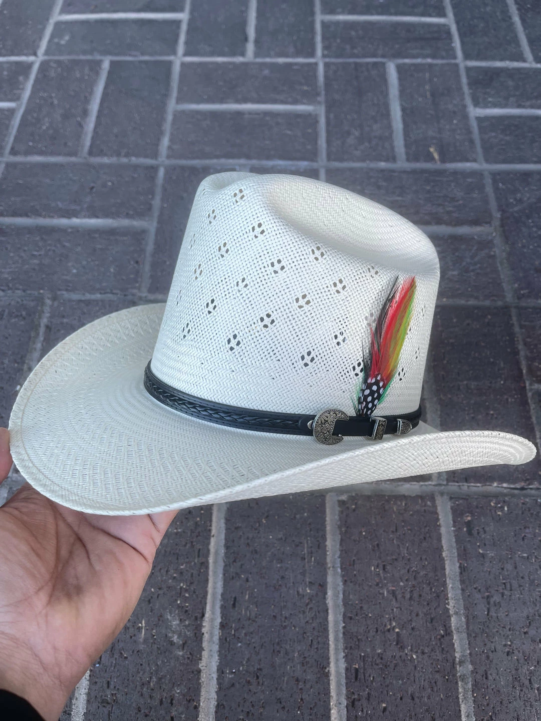 Guadalajara Western Wear Tombstone 30x El Viejon Flower Crown (Copa Alta) Cowboy Straw Hat Men 9 Guadalajara Western Wear Tombstone 30x El Viejon Flower Crown (Copa Alta) Cowboy Straw Hat Men