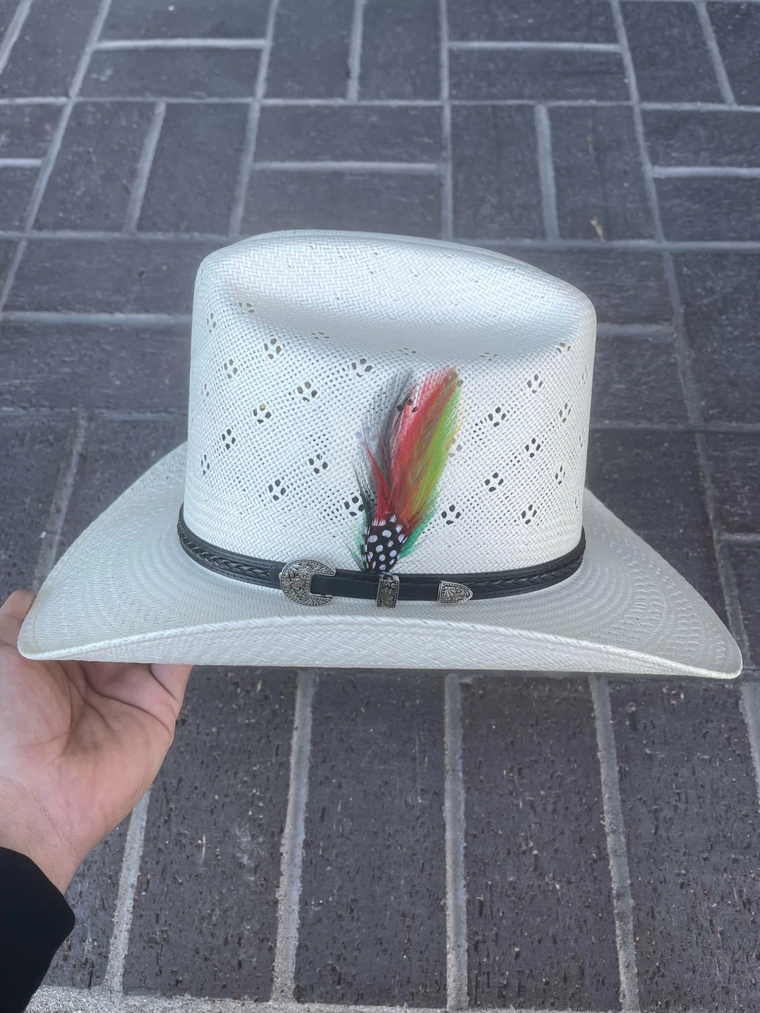 Guadalajara Western Wear Tombstone 30x El Viejon Flower Crown (Copa Alta) Cowboy Straw Hat Men 11 Guadalajara Western Wear Tombstone 30x El Viejon Flower Crown (Copa Alta) Cowboy Straw Hat Men