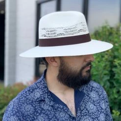 Guadalajara Western Wear Lorenzo Royal Palm Straw Hat Men