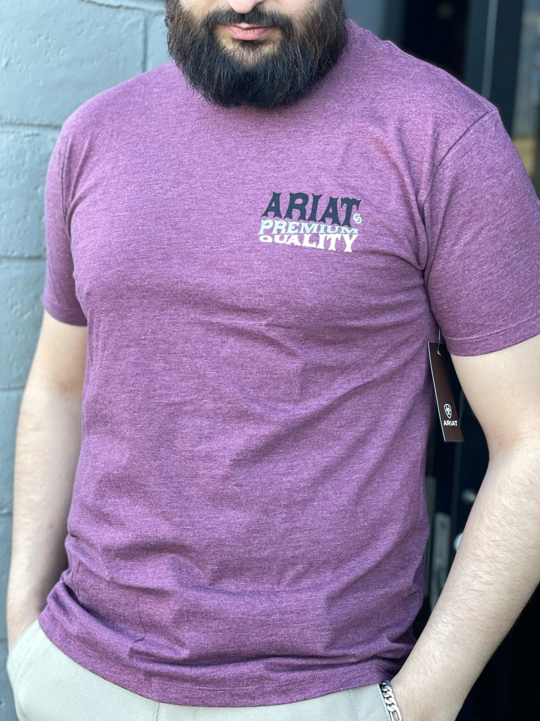 Guadalajara Western Wear Men Ariat Quality Boots T-Shirt 4 Guadalajara Western Wear Men Ariat Quality Boots T-Shirt