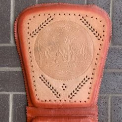 Guadalajara Western Wear Accessories Leather Car Seat Cover / Respaldo De Cuero Para Carro (Horses)