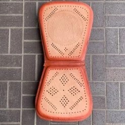 Guadalajara Western Wear Leather Car Seat Cover / Respaldo De Cuero Para Carro (Aztec Calendar)