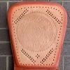 Guadalajara Western Wear Leather Car Seat Cover / Respaldo De Cuero Para Carro (Aztec Calendar)