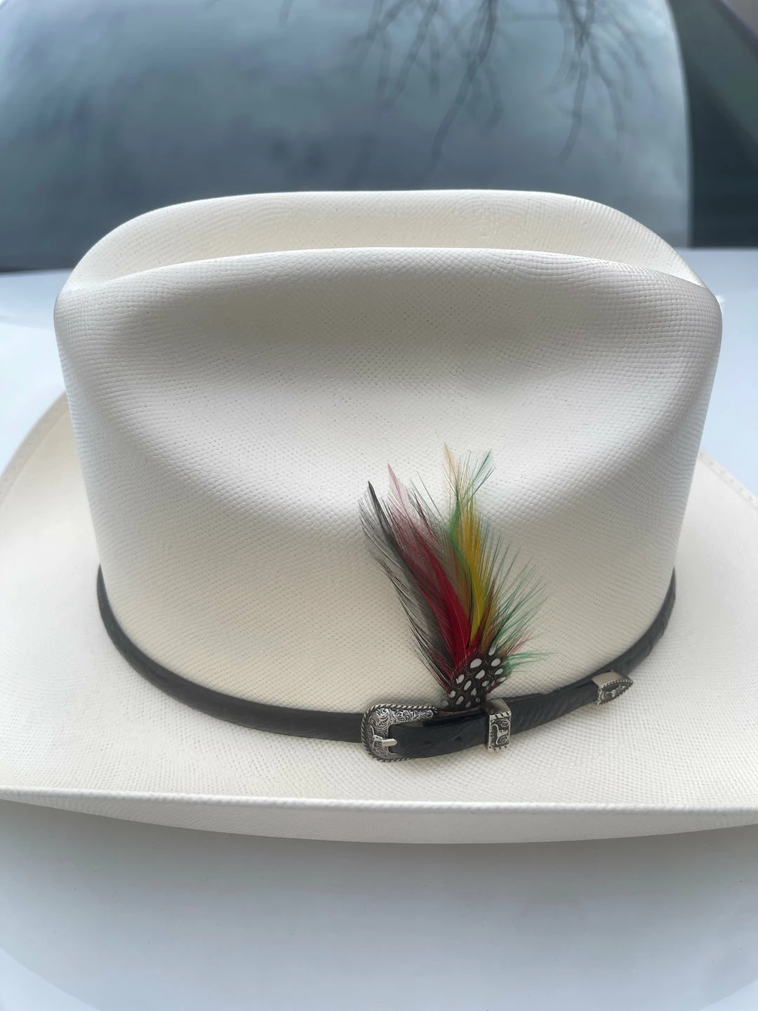 Guadalajara Western Wear Men Cuernos Chuecos 300x Milano With Caiman Hat Band (Exclusive) 7 Guadalajara Western Wear Men Cuernos Chuecos 300x Milano With Caiman Hat Band (Exclusive)