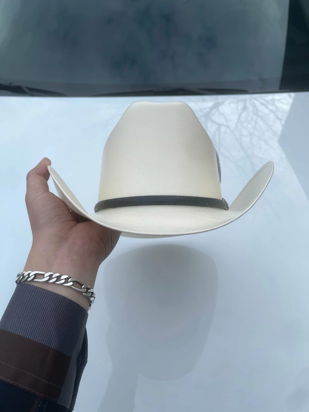 Guadalajara Western Wear Men Cuernos Chuecos 300x Milano With Caiman Hat Band (Exclusive) 5 Guadalajara Western Wear Men Cuernos Chuecos 300x Milano With Caiman Hat Band (Exclusive)