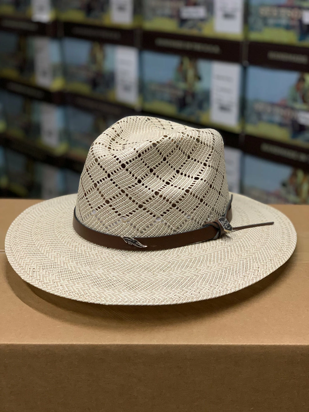 Guadalajara Western Wear Men Luigi Royal Palm Straw Hat 3 Guadalajara Western Wear Men Luigi Royal Palm Straw Hat