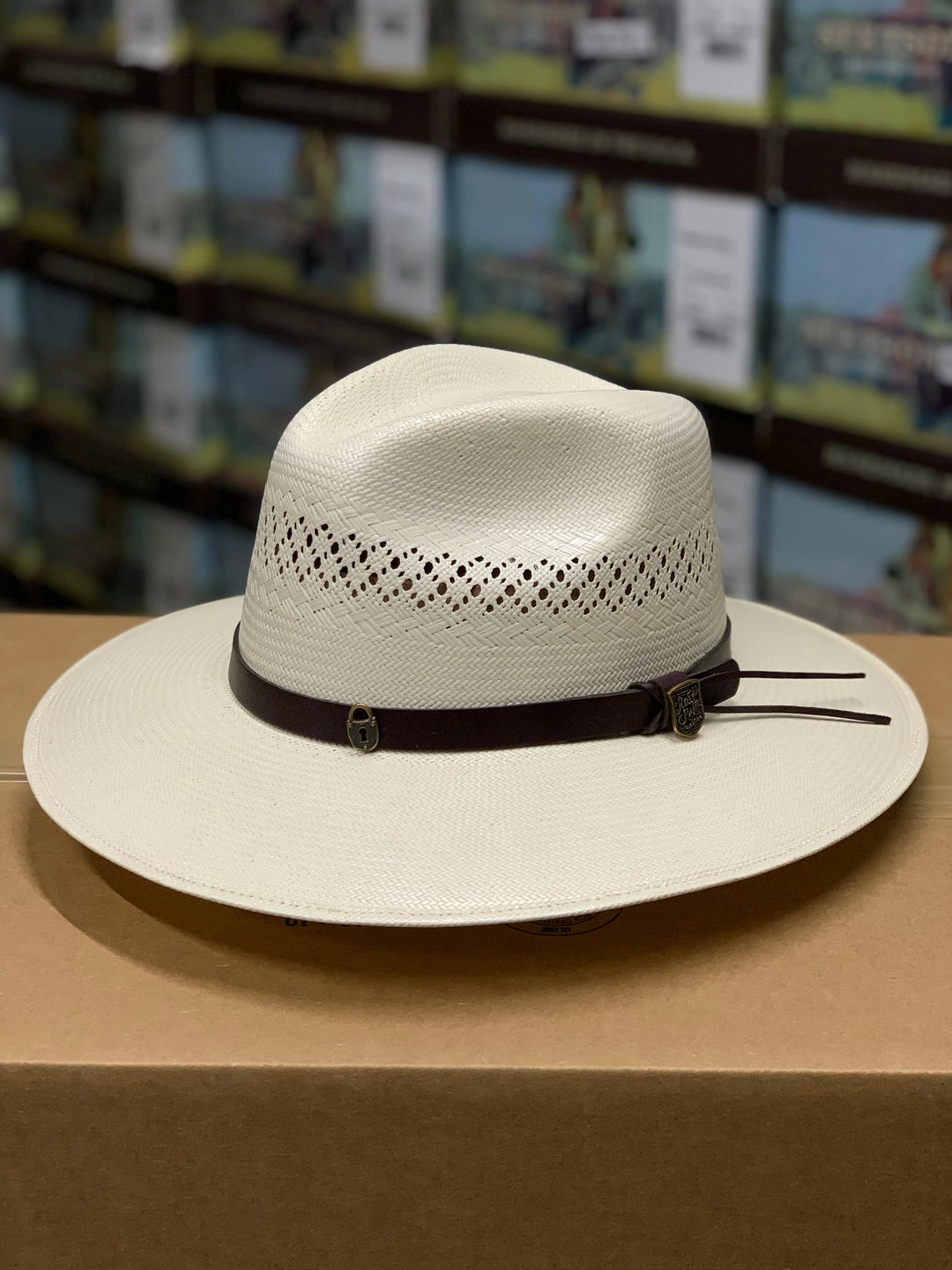 Guadalajara Western Wear Men Terenzio Royal Palm Straw Hat 4 Guadalajara Western Wear Men Terenzio Royal Palm Straw Hat