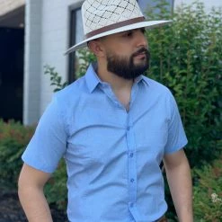 Guadalajara Western Wear Men Luigi Royal Palm Straw Hat