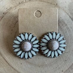 Guadalajara Western Wear Light Pearled Studs Women