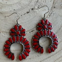 Guadalajara Western Wear Red Squash Blossom Women