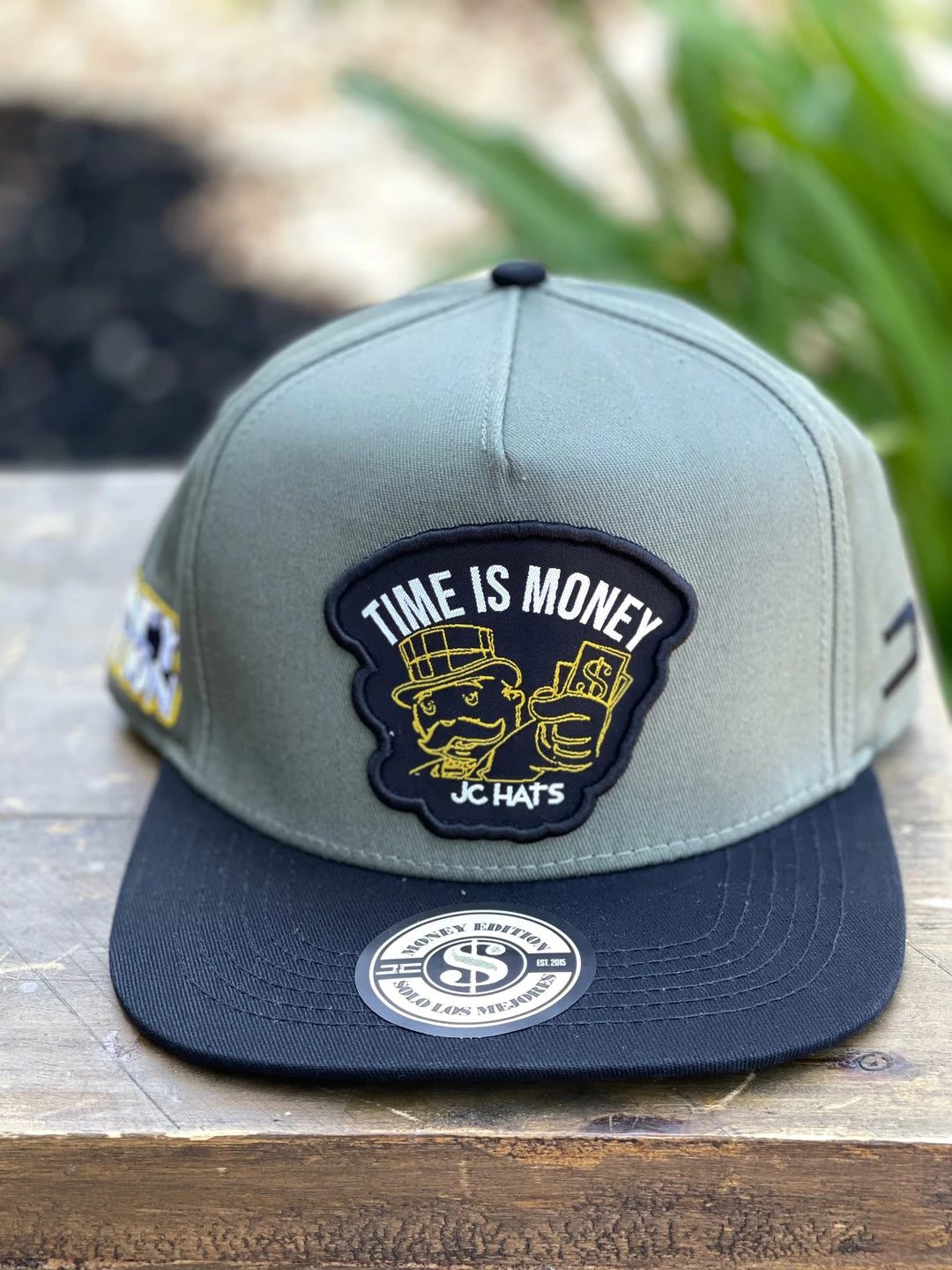 Guadalajara Western Wear Time Is Money (Olive Green) Accessories 3 Guadalajara Western Wear Time Is Money (Olive Green) Accessories