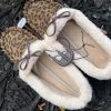 Guadalajara Western Wear Women Cheetah Print Slippers