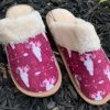 Guadalajara Western Wear Women Longhorn Print Slippers