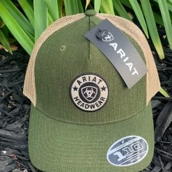 Guadalajara Western Wear Accessories Ariat Men's Round Shield Logo Cap