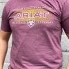 Guadalajara Western Wear Men Ariat Branded Logo T-Shirt