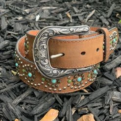 Guadalajara Western Wear Women Nocona Belt With Stones Belt