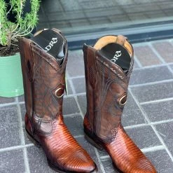 Guadalajara Western Wear Men Cuadra Antique Honey Lizard Semi Oval Toe Cowboy Boots 13 Guadalajara Western Wear Men Cuadra Antique Honey Lizard Semi Oval Toe Cowboy Boots