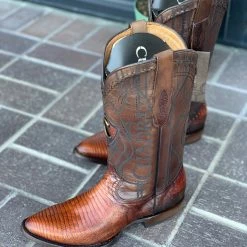 Guadalajara Western Wear Men Cuadra Antique Honey Lizard Semi Oval Toe Cowboy Boots 12 Guadalajara Western Wear Men Cuadra Antique Honey Lizard Semi Oval Toe Cowboy Boots
