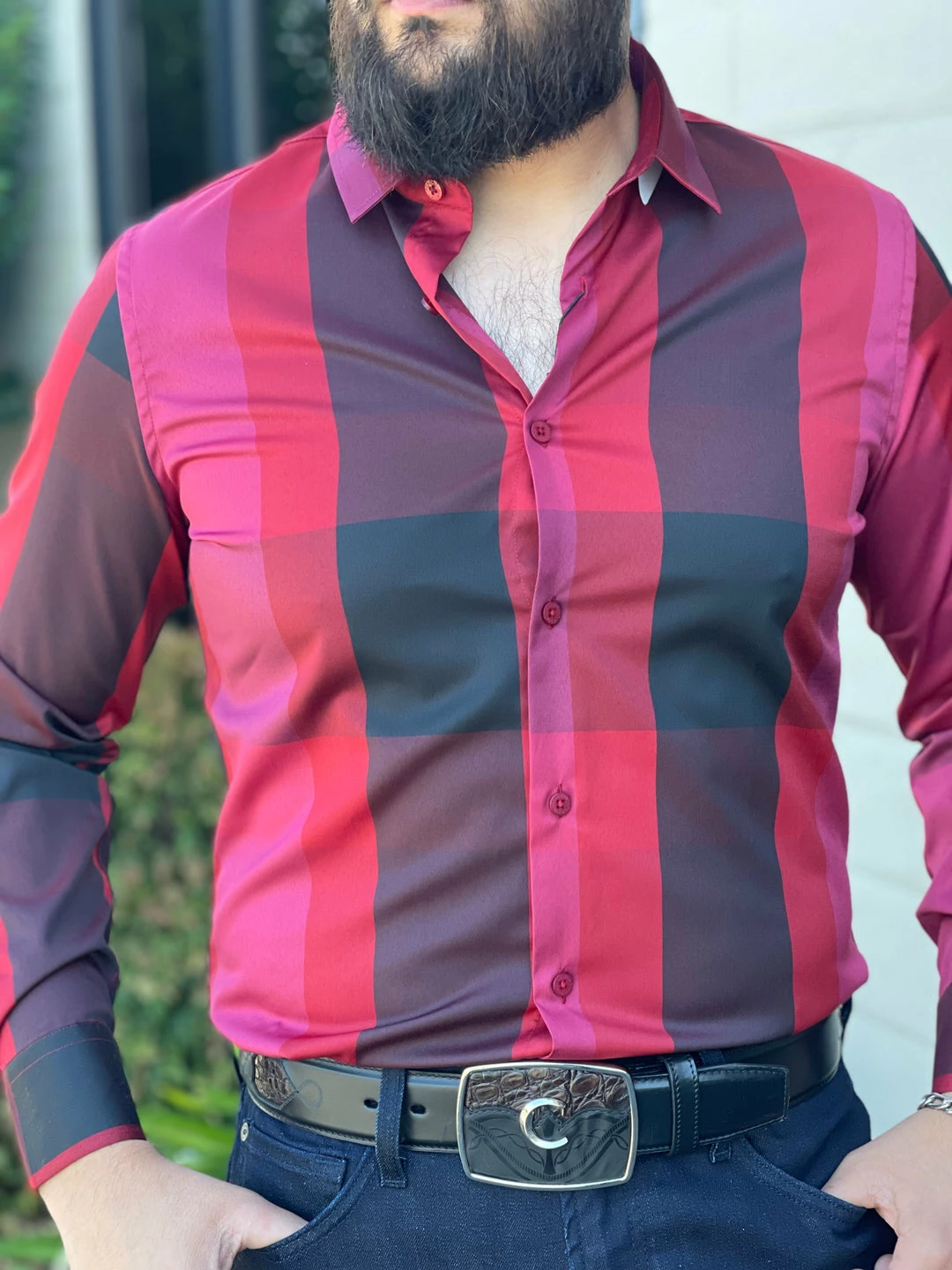 Guadalajara Western Wear Platini Men's Digital Print Shirt - CHL7745 3 Guadalajara Western Wear Platini Men's Digital Print Shirt - CHL7745