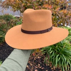 Guadalajara Western Wear Charlie 1 Horse Camel Felt Hat Women