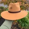 Guadalajara Western Wear Charlie 1 Horse Camel Felt Hat Women