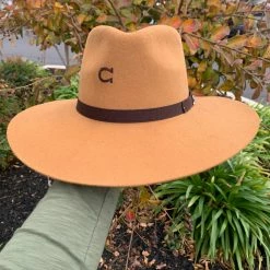 Guadalajara Western Wear Charlie 1 Horse Camel Felt Hat Women