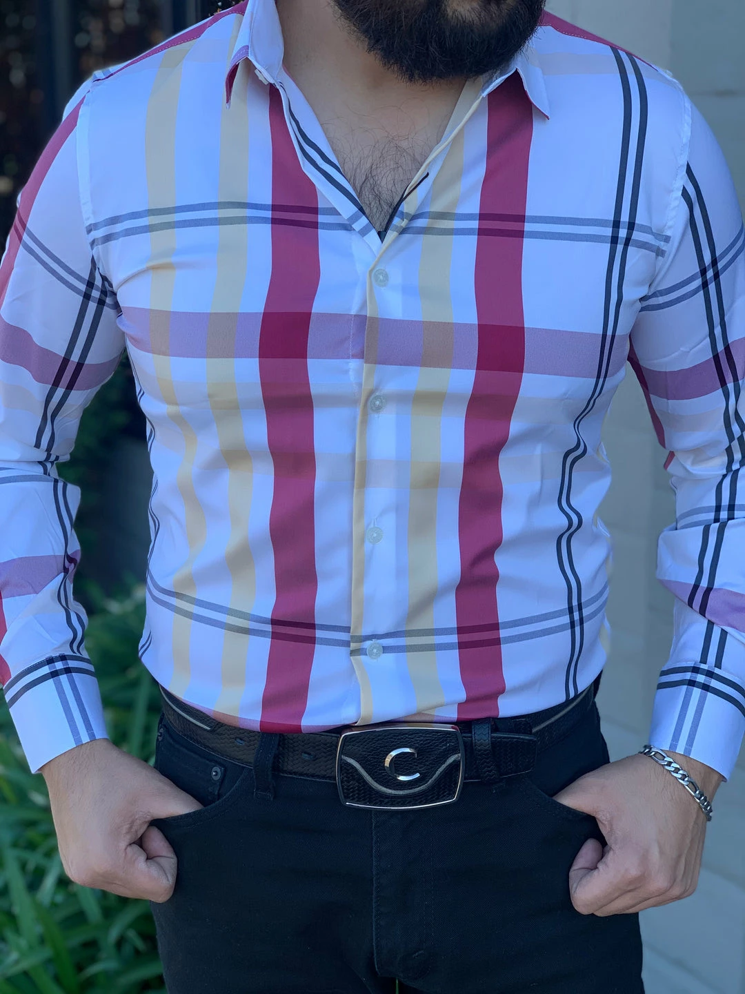 Guadalajara Western Wear Platini Men's Digital Print Shirt - CHL8345 3 Guadalajara Western Wear Platini Men's Digital Print Shirt - CHL8345