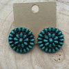 Guadalajara Western Wear Turquoise Studs Women