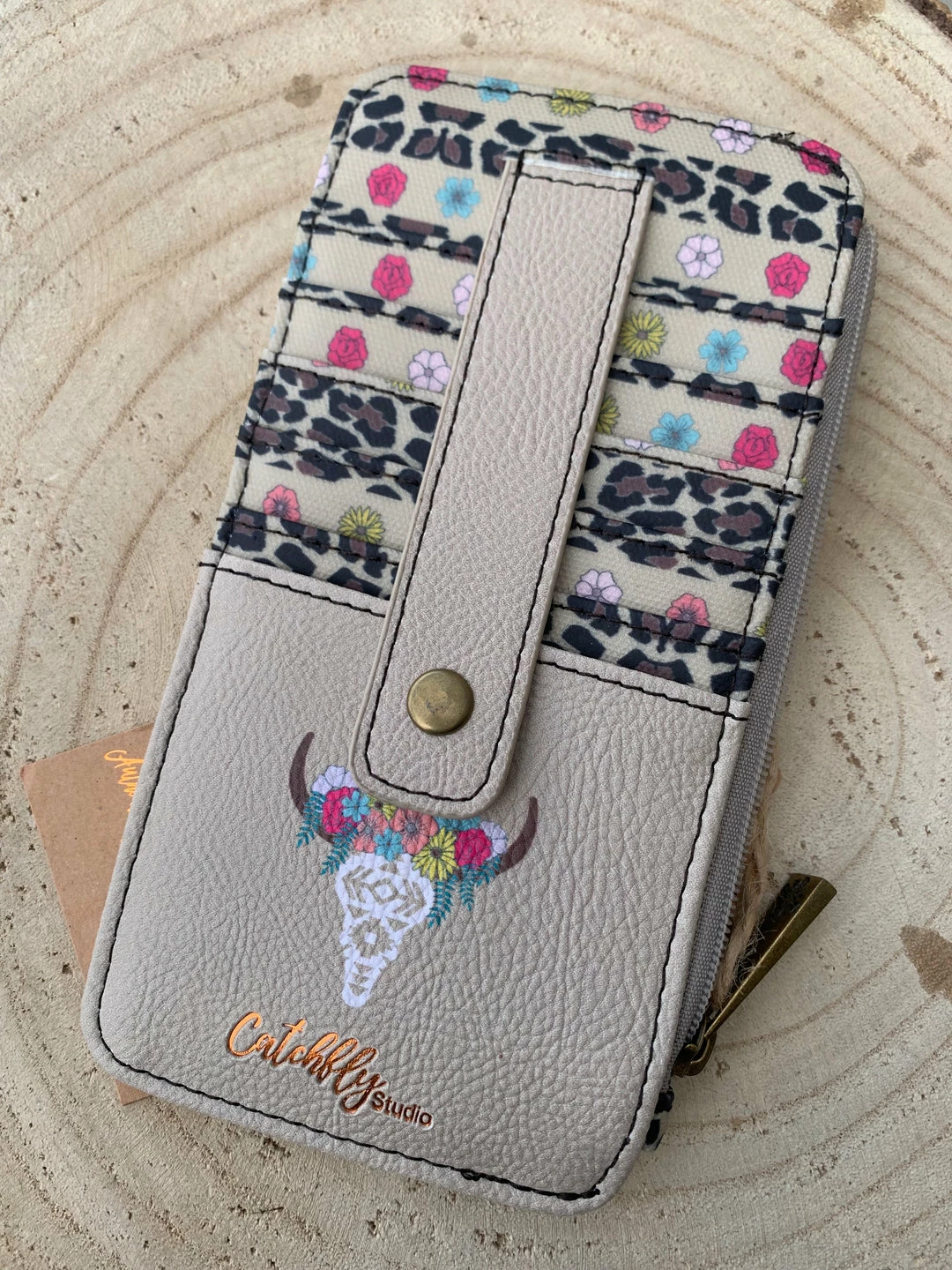 Guadalajara Western Wear Women Longhorn Card Holder 3 Guadalajara Western Wear Women Longhorn Card Holder