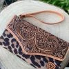 Guadalajara Western Wear Women Ariat Tooled Wallet/Wrislet