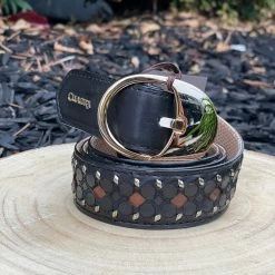 Guadalajara Western Wear Cuadra Piel Sill Leather Belt